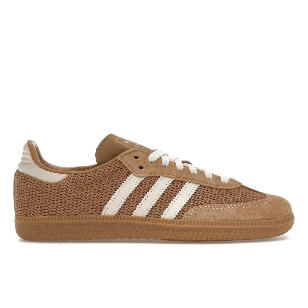 Adidas Samba OG Mens Size 11 Cardboard Beige Brown Cream White Shoes G1379 NEW
